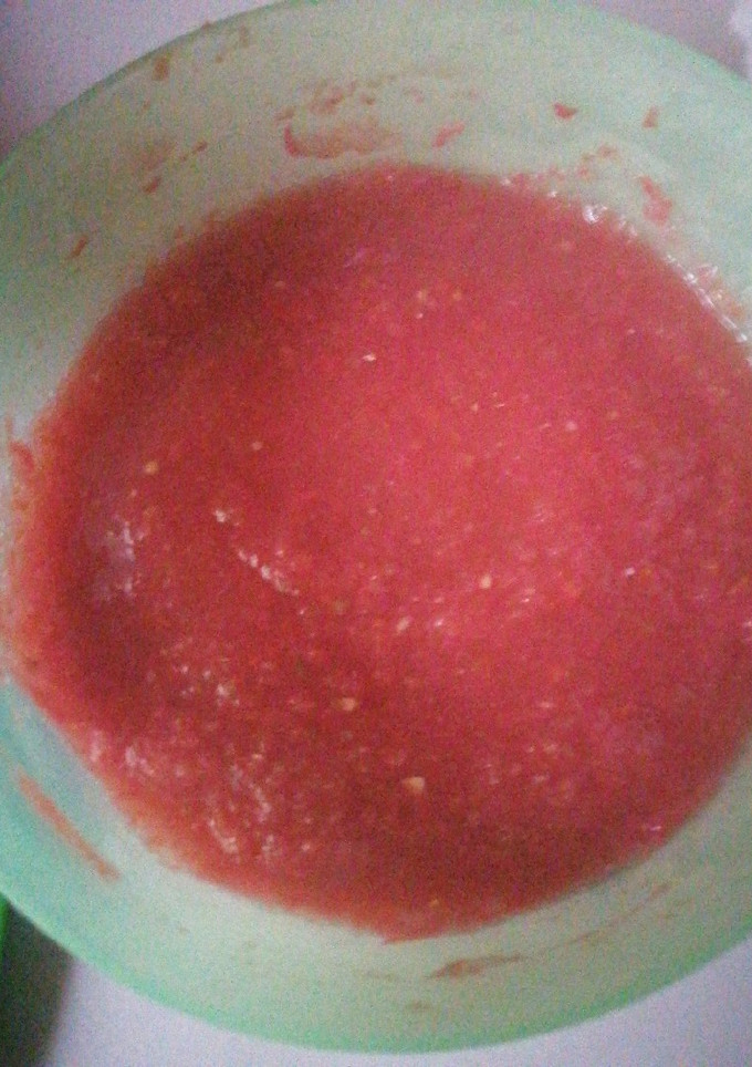 Una foto de Salsa roja de tomate