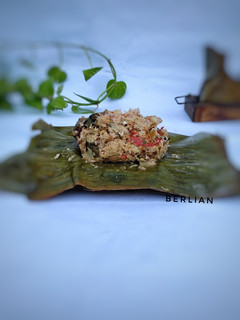 Foto resep Botok Ikan Asap bumbu Mangut