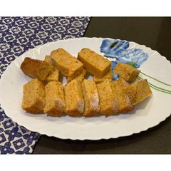 A picture of Ginger carrot cake.