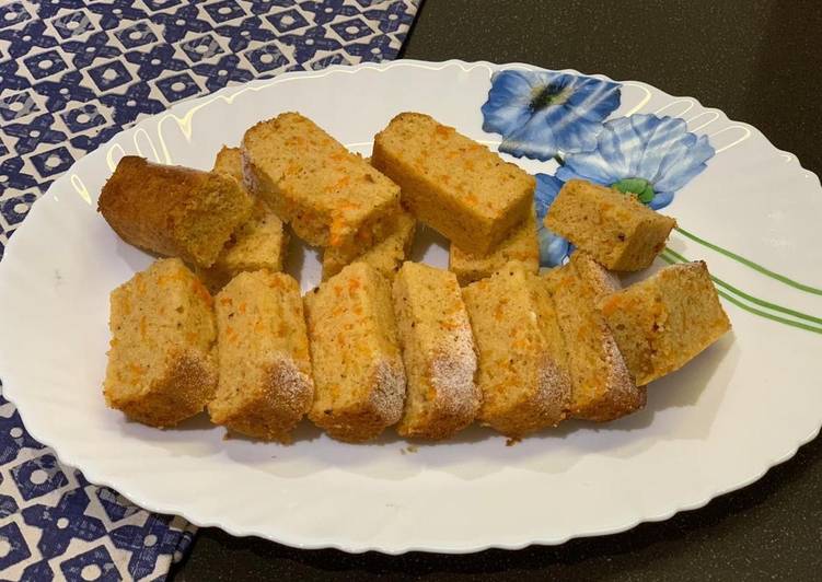 Recipe of Tasty Ginger carrot cake