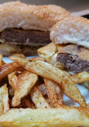 Una foto de Torti-burger