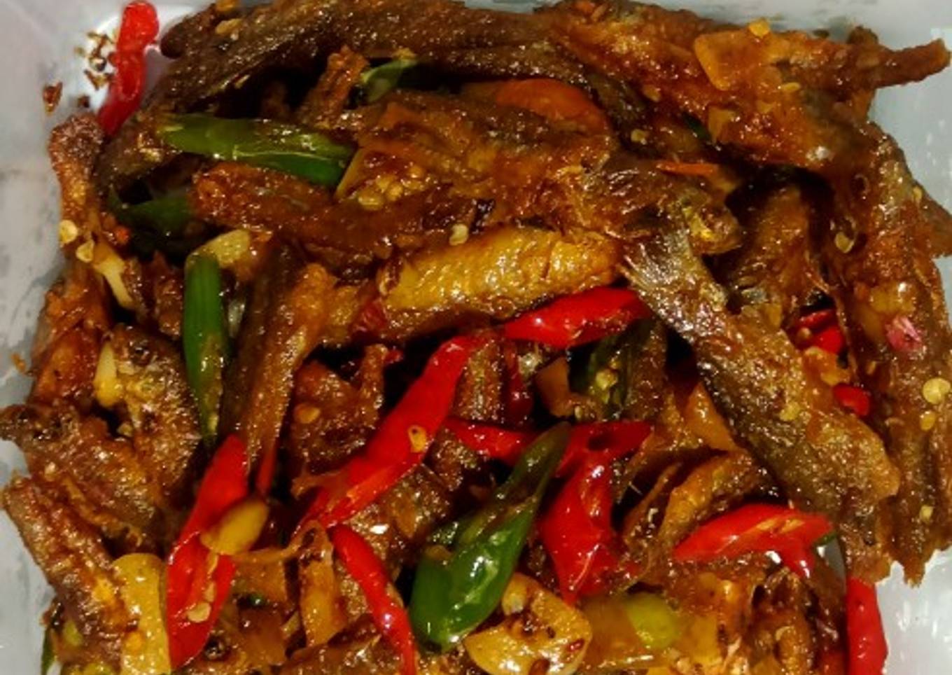 Wader crispy pedas manis