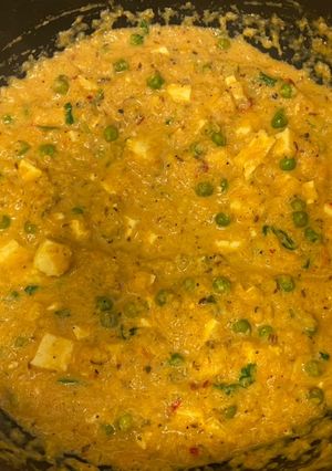 A picture of Healthy Paneer Butter Masala without butter 😀.