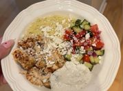 A picture of mediterranean couscous