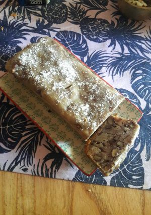 Una foto de Budín vegano de banana y nuez