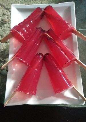 Foto resep Agar2 buah naga populer