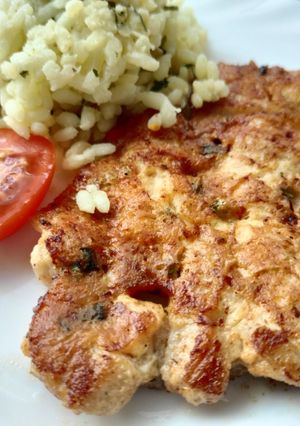 Csirkemell tócsni recept fotója
