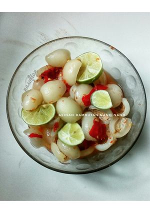Foto resep Asinan rambutan kekinian
