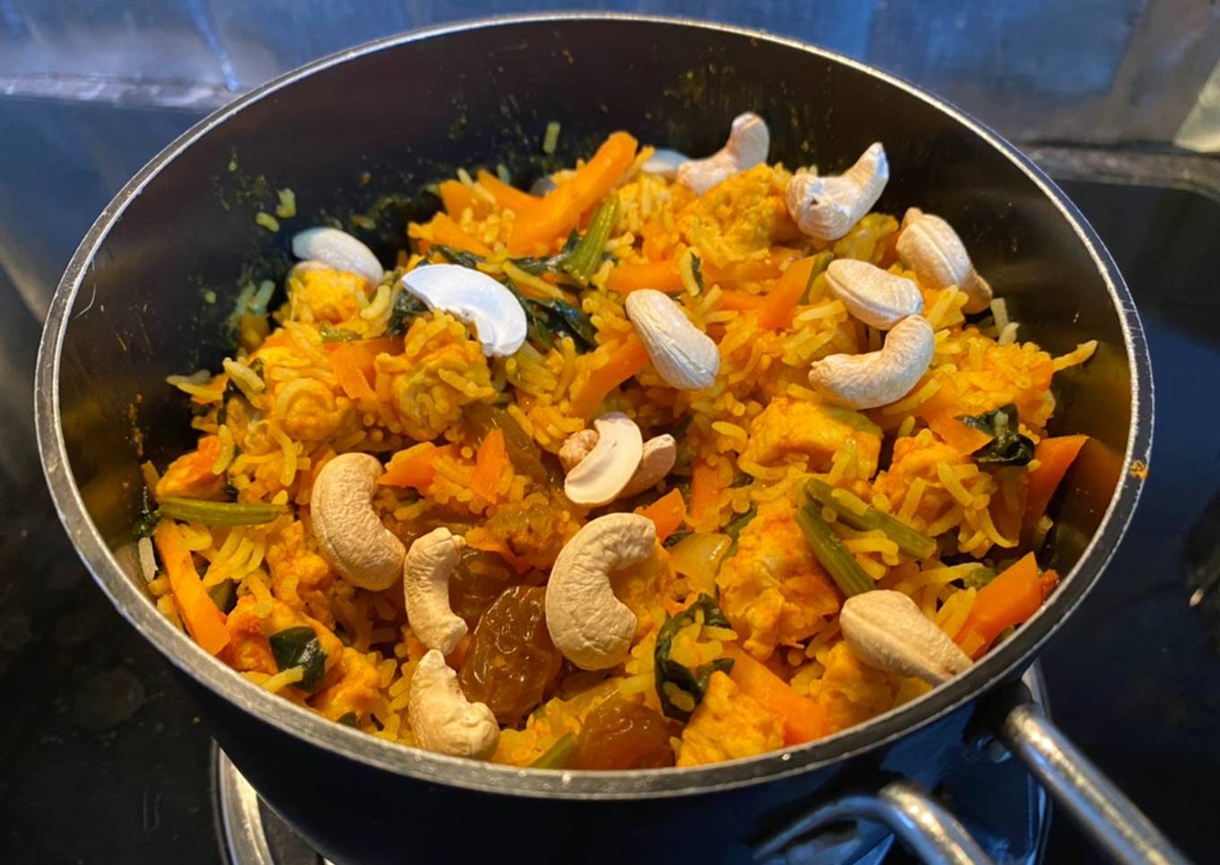 Quorn â€œChickenâ€ Briyani