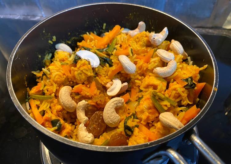 Step-by-Step Guide to Prepare Ultimate Quorn “Chicken” Briyani