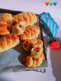A picture of Sausage Bread.