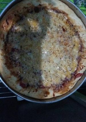 Foto resep Pizza empuk tanpa ulen