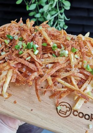 รูปของ มันฝรั่งแพทอดกรอบ 炸土豆丝