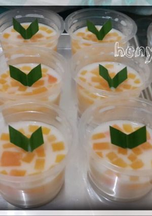Foto resep Puding susu labu madu