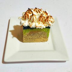 A picture of Blow torch en meringue.