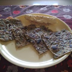 A picture of Green Garlic Paratha.
