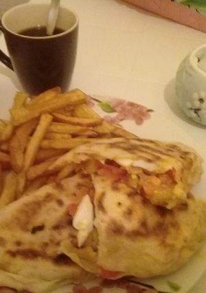 صورة لوصفة فطائر التركية(فطائر المقلاة)