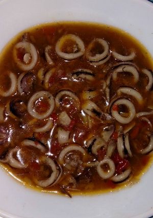 Foto resep Cumi-cumi pedas