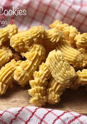 Foto resep Simple Butter Cookies (3 Ingredients) No Mixer