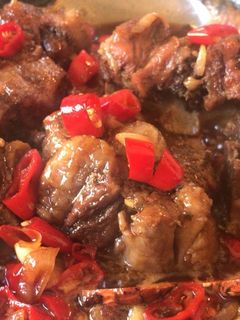 Foto resep Oseng mercon buntut sapi