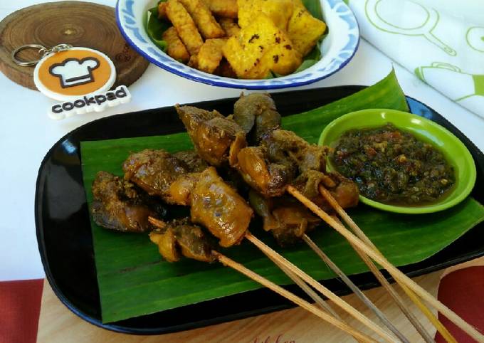 Resep Sate Ati Ampela Oleh Hadleny Kitchen Cookpad