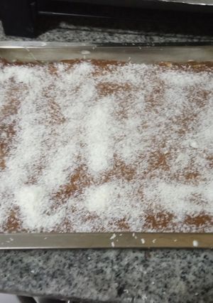 Foto principal de Pudin de limón con cobertura de chocolate