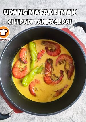 Gambar Udang Masak Lemak Cili Padi Tanpa Serai