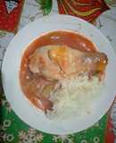 Pollo guisado