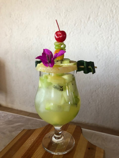 Una foto de Ponche de tequila