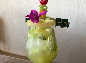 Una foto de Ponche de tequila