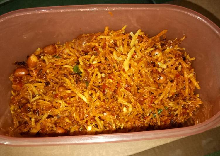 Resep: Kentang mustofa teri kacang yang Gurih