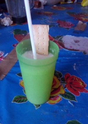 Una foto de Malteada con helado
