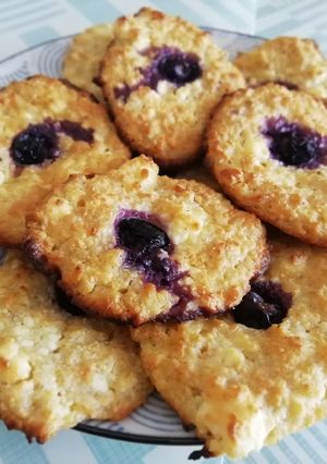 Villámgyors túrós zabkeksz 🍪 recept fotója