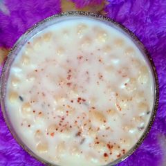 A picture of Boondi raita.