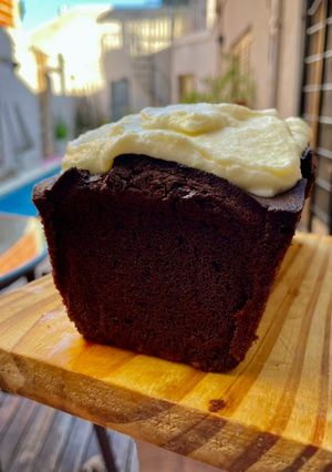 Una foto de Budín de chocolate