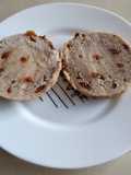 Pan con vayas rojas