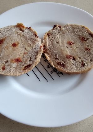 Una foto de Pan con vayas rojas