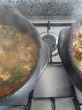 Moqueca de langostinos y de pulpo