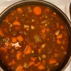 A picture of Beef stew.