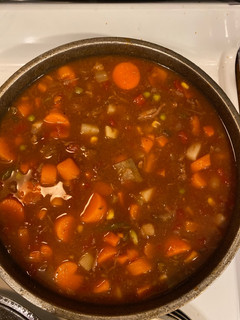 A picture of Beef stew.
