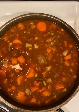 A picture of Beef stew.
