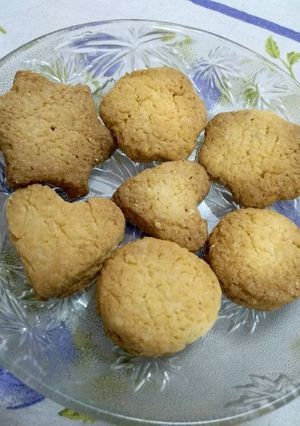 नारियल कूकीज (Coconut cookies🍘 recipe in hindi) रेसिपी मुख्य फोटो