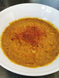 Indiai vöröslencse leves - IR barát recept fotója