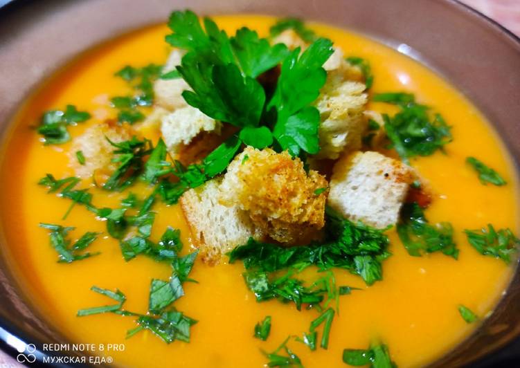 Томатный суп-пюре по-турецки