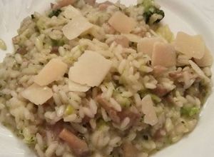 Foto principal de Risotto de brócoli y setas