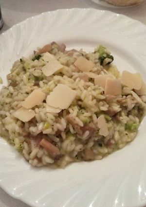 Foto principal de Risotto de brócoli y setas