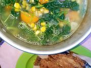 Gambar telur bayam