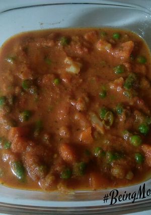 A picture of Mix veg curry.