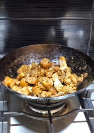 A picture of Tomorrow's CPA (Chicken and Pork Adobo).