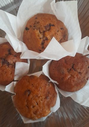 Foto di Muffin banana e cioccolato
